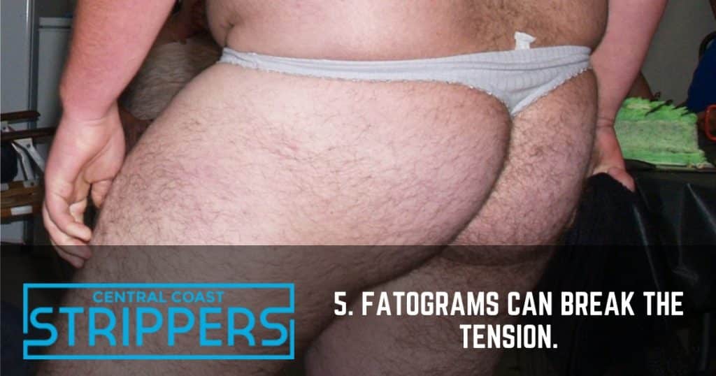 5 Reasons to Hire a Fatogram - break the tension with a central coast fatogram for hire