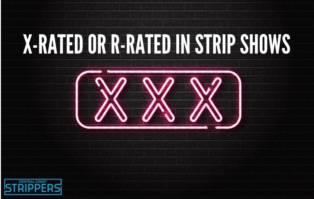 xrated strip shows central coast