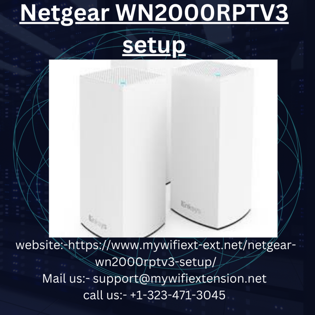Netgear WN2000RPTV3 Setup