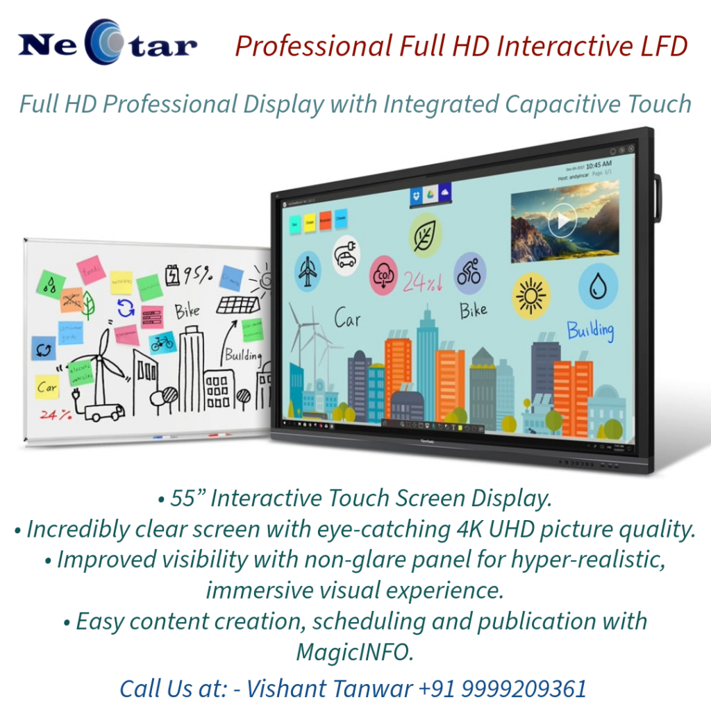 Interactive Display and Professional Display in India