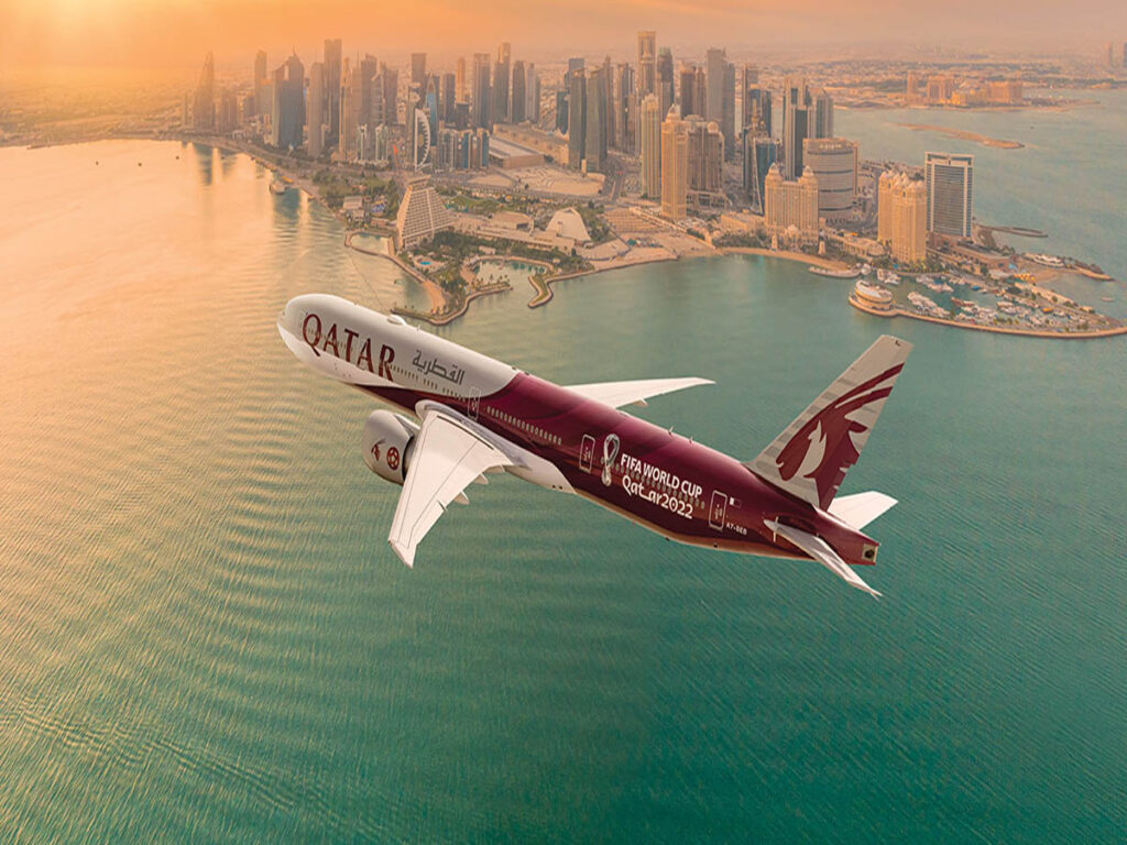 How many bags does Qatar allow on international flights?
