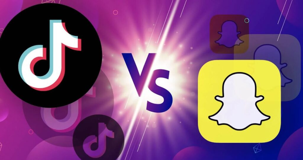 TikTok Vs. Snapchat: Navigating the Social Media Playground