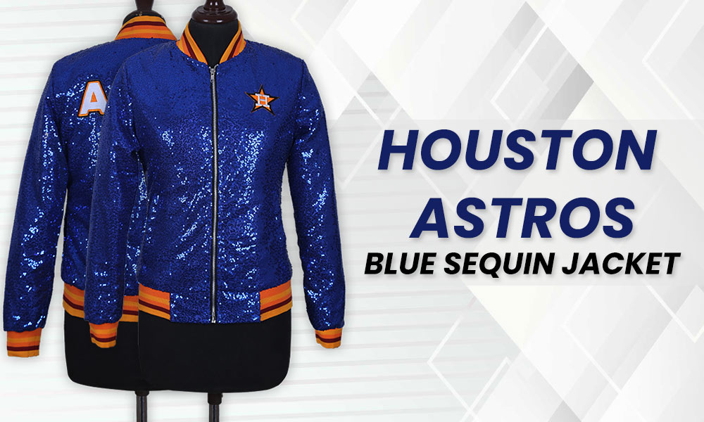 Shine Like a Star: The Sparkling Astros Sequin Jacket You Need