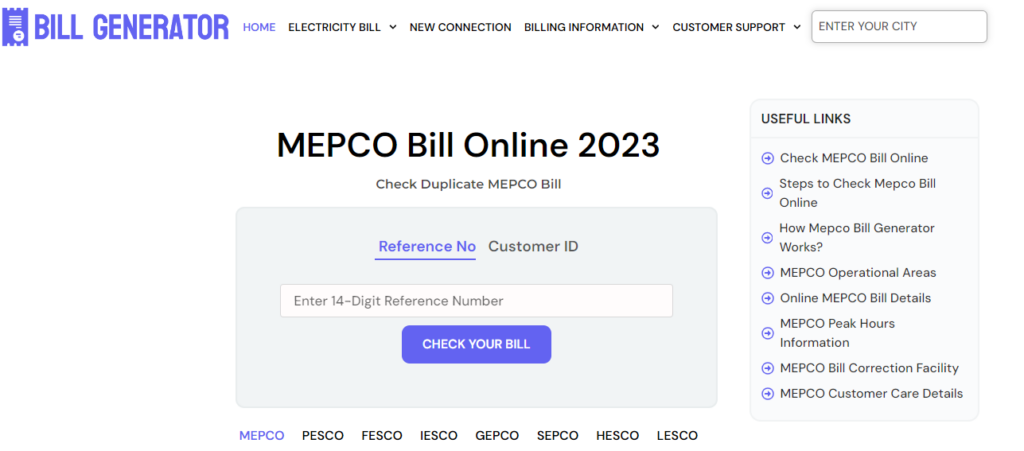 Decoding Your Energy Usage: A Guide to Understanding Your MEPCO Bill