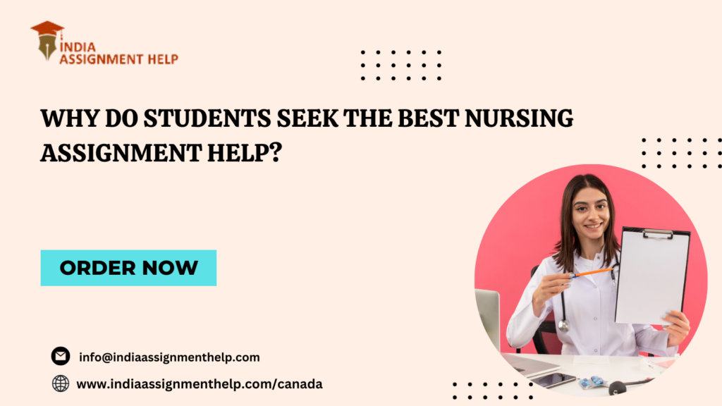 Why Do Students Seek The Best Nursing Assignment Help?