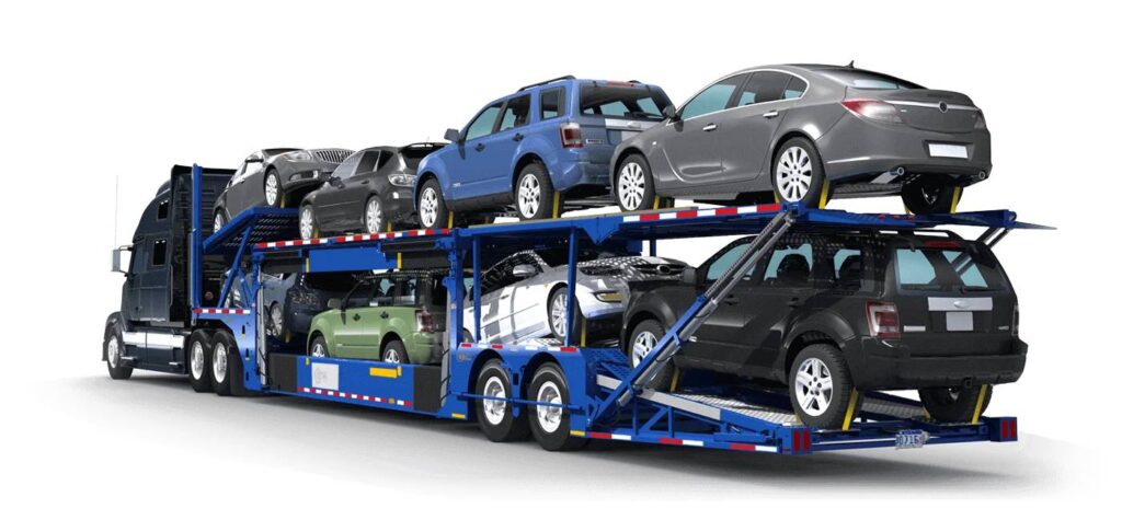 How is vehicle safety ensured during car transport terminal to terminal?